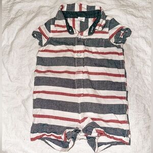 Baby Gap Striped Shortsleeved Romper size 3-6m